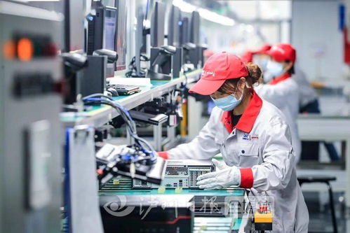 滿屏都是科技感丨1小時造出120臺電腦，這就是“瀘州造”計算機技術開發